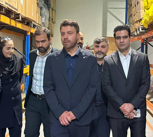 بازدید دکتر حمید بیرانوند از مرکز توزیع بابلسر