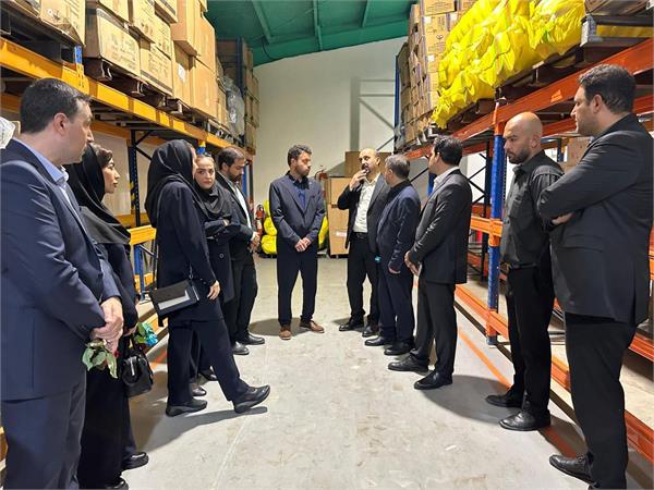 بازدید دکتر بیرانوند از مرکز توزیع بابلسر