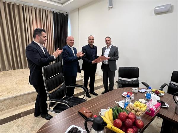 معارفه سرپرست مرکز توزیع کرمانشاه