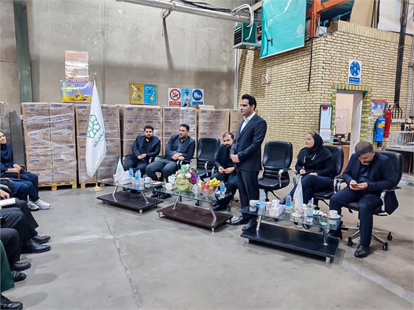 بازدید از مرکز توزیع شیراز