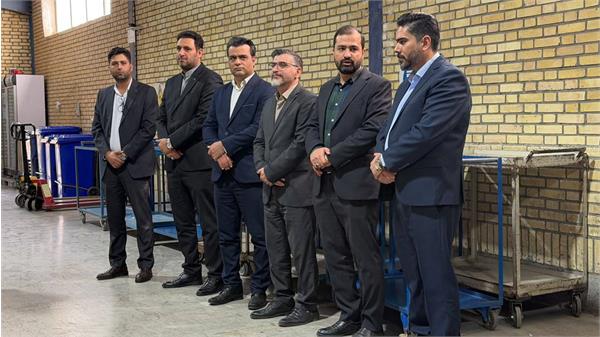 معارفه سرپرست مرکز توزیع اصفهان