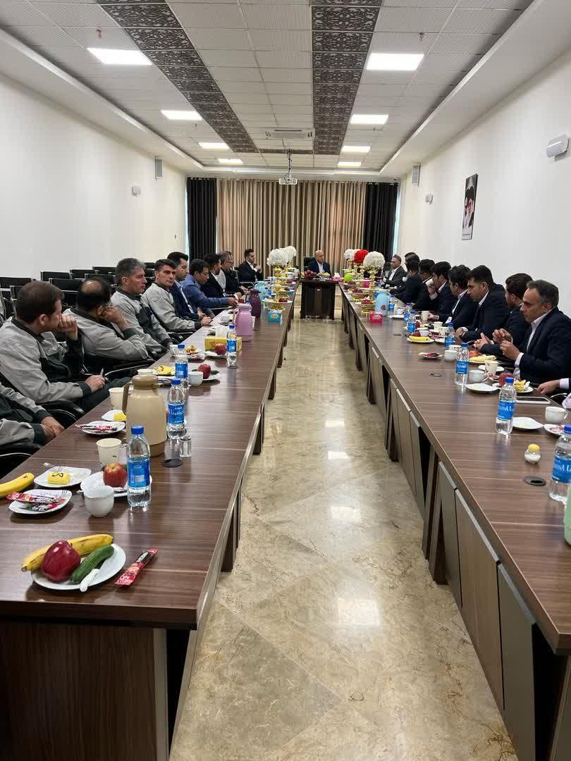 معارفه سرپرست مرکز توزیع کرمانشاه