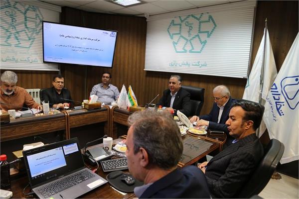 جلسه بررسی عملکرد 5 ماهه سال مالی شرکت های گروه