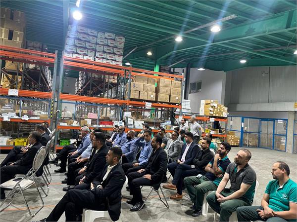بازدید دکتر بیرانوند از مرکز توزیع بابلسر