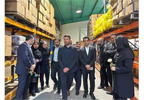 بازدید دکتر حمید بیرانوند از مرکز توزیع بابلسر