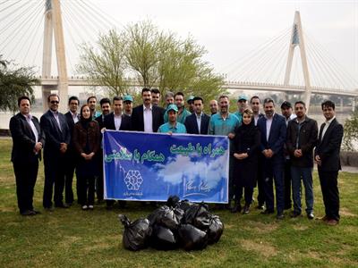 ارزش آفرینی زیست محیطی کارکنان شرکت پخش رازی به مناسبت هفته منابع طبیعی و روز درختکاری