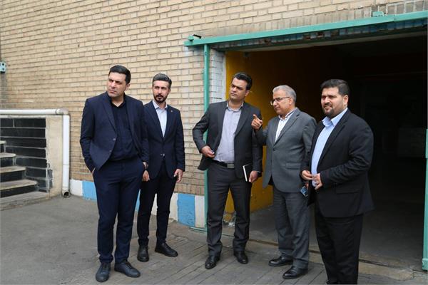 بازدید سرپرست معاونت طرح و توسعه شرکت پخش رازی از انبار مرکزی
