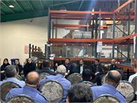 بازدید دکتر بیرانوند از مرکز توزیع بابلسر