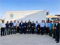 بازدید میدانی مدیران ارشد از مرکز توزیع بندرعباس