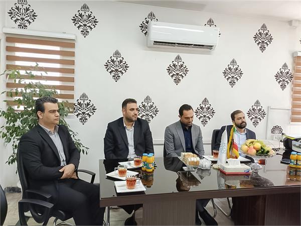 معارفه سرپرست مرکز توزیع مشهد