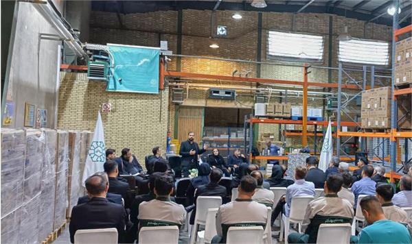 بازدید از مرکز توزیع شیراز