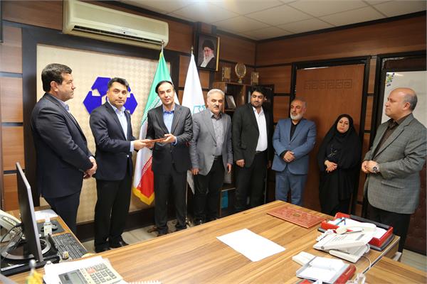 تودیع و معارفه معاونت بازرگانی و فروش