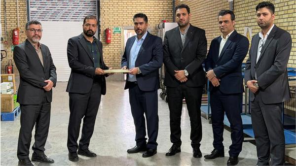معارفه سرپرست مرکز توزیع اصفهان