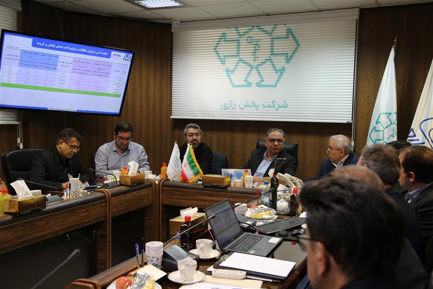 جلسه بررسی عملکرد 5 ماهه سال مالی شرکت های گروه