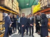 بازدید دکتر بیرانوند از مرکز توزیع بابلسر