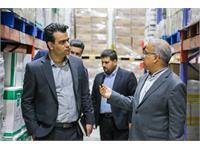 بازدید سرپرست معاونت طرح و توسعه شرکت پخش رازی از انبار مرکزی